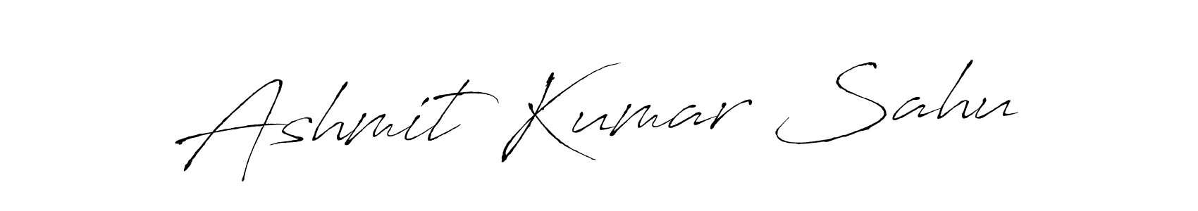 How to make Ashmit Kumar Sahu signature? Antro_Vectra is a professional autograph style. Create handwritten signature for Ashmit Kumar Sahu name. Ashmit Kumar Sahu signature style 6 images and pictures png