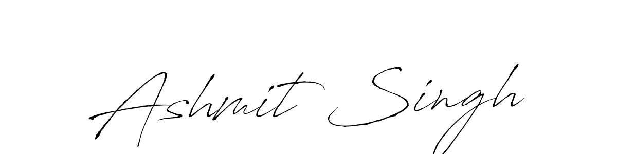Also we have Ashmit Singh name is the best signature style. Create professional handwritten signature collection using Antro_Vectra autograph style. Ashmit Singh signature style 6 images and pictures png