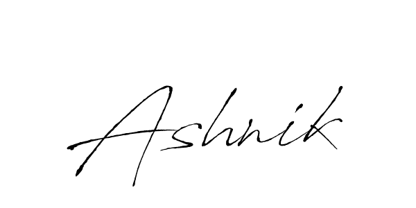 How to make Ashnik signature? Antro_Vectra is a professional autograph style. Create handwritten signature for Ashnik name. Ashnik signature style 6 images and pictures png