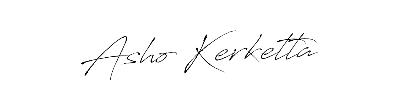 Similarly Antro_Vectra is the best handwritten signature design. Signature creator online .You can use it as an online autograph creator for name Asho Kerketta. Asho Kerketta signature style 6 images and pictures png