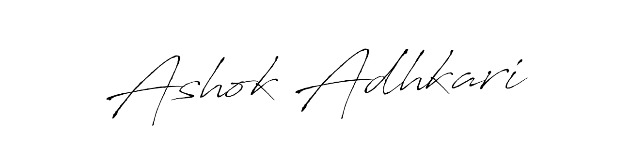 Best and Professional Signature Style for Ashok Adhkari. Antro_Vectra Best Signature Style Collection. Ashok Adhkari signature style 6 images and pictures png