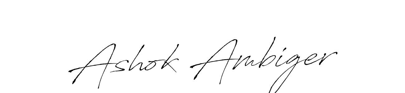 Similarly Antro_Vectra is the best handwritten signature design. Signature creator online .You can use it as an online autograph creator for name Ashok Ambiger. Ashok Ambiger signature style 6 images and pictures png