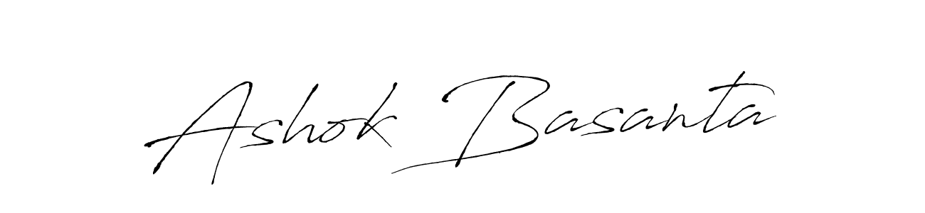 Use a signature maker to create a handwritten signature online. With this signature software, you can design (Antro_Vectra) your own signature for name Ashok Basanta. Ashok Basanta signature style 6 images and pictures png