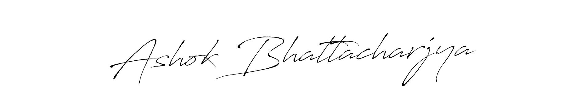 Also we have Ashok Bhattacharjya name is the best signature style. Create professional handwritten signature collection using Antro_Vectra autograph style. Ashok Bhattacharjya signature style 6 images and pictures png