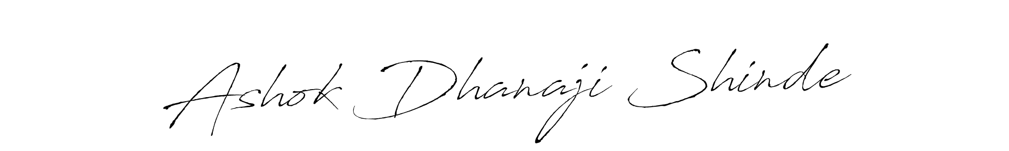 Antro_Vectra is a professional signature style that is perfect for those who want to add a touch of class to their signature. It is also a great choice for those who want to make their signature more unique. Get Ashok Dhanaji Shinde name to fancy signature for free. Ashok Dhanaji Shinde signature style 6 images and pictures png