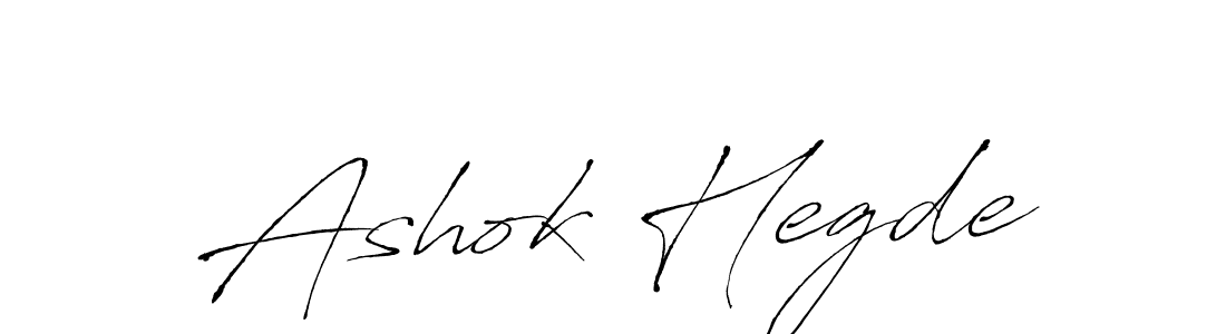 Design your own signature with our free online signature maker. With this signature software, you can create a handwritten (Antro_Vectra) signature for name Ashok Hegde. Ashok Hegde signature style 6 images and pictures png