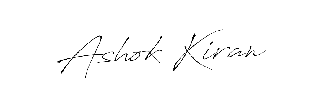 Use a signature maker to create a handwritten signature online. With this signature software, you can design (Antro_Vectra) your own signature for name Ashok Kiran. Ashok Kiran signature style 6 images and pictures png