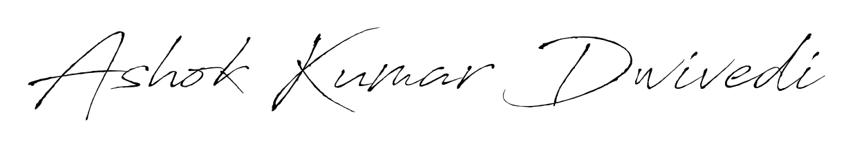 Stand out with a creative autograph for Ashok Kumar Dwivedi. The Antro_Vectra styling blends modern aesthetics with classic signature flourishes. Ashok Kumar Dwivedi signature style 6 images and pictures png