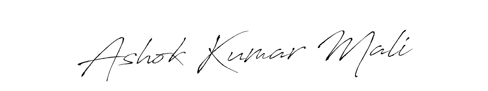 Also we have Ashok Kumar Mali name is the best signature style. Create professional handwritten signature collection using Antro_Vectra autograph style. Ashok Kumar Mali signature style 6 images and pictures png