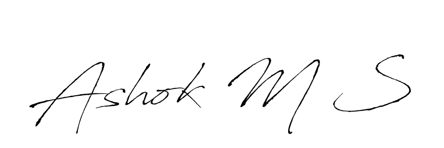 Here are the top 10 professional signature styles for the name Ashok M S. These are the best autograph styles you can use for your name. Ashok M S signature style 6 images and pictures png