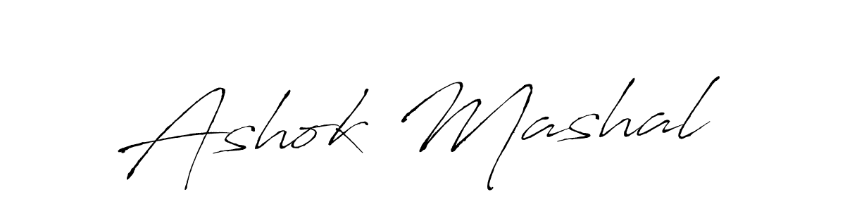 Make a beautiful signature design for name Ashok Mashal. Use this online signature maker to create a handwritten signature for free. Ashok Mashal signature style 6 images and pictures png