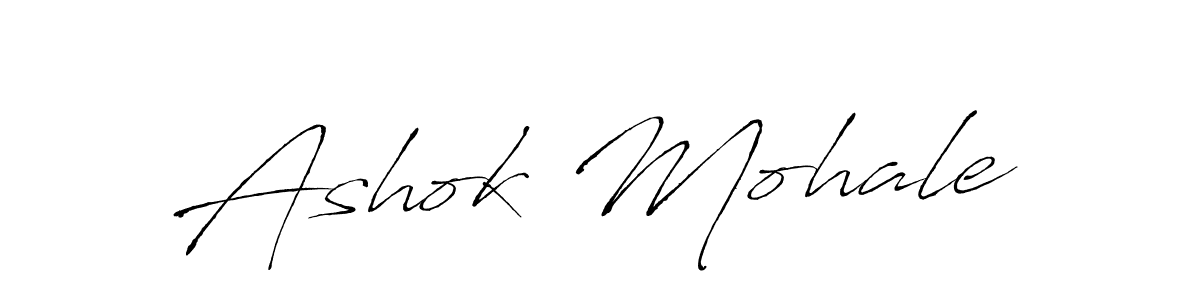 Create a beautiful signature design for name Ashok Mohale. With this signature (Antro_Vectra) fonts, you can make a handwritten signature for free. Ashok Mohale signature style 6 images and pictures png