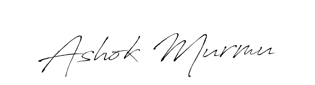 Create a beautiful signature design for name Ashok Murmu. With this signature (Antro_Vectra) fonts, you can make a handwritten signature for free. Ashok Murmu signature style 6 images and pictures png