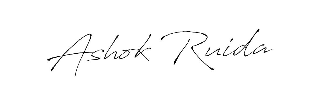 Use a signature maker to create a handwritten signature online. With this signature software, you can design (Antro_Vectra) your own signature for name Ashok Ruida. Ashok Ruida signature style 6 images and pictures png