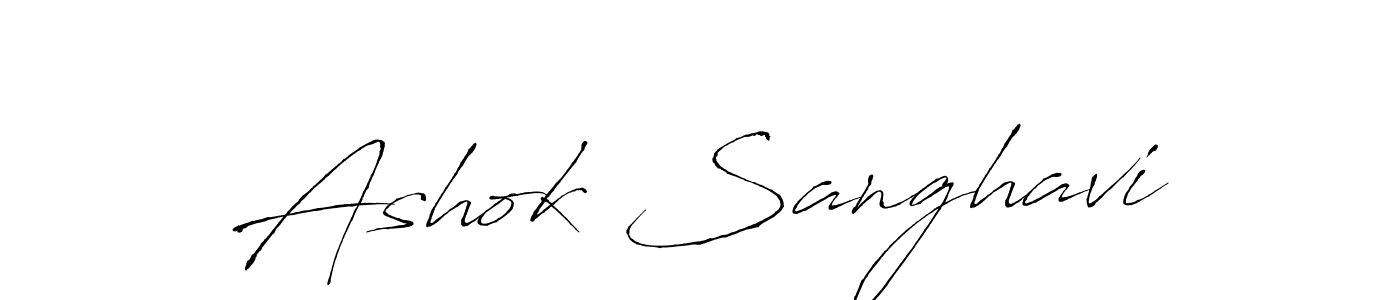 You can use this online signature creator to create a handwritten signature for the name Ashok Sanghavi. This is the best online autograph maker. Ashok Sanghavi signature style 6 images and pictures png