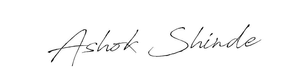 Antro_Vectra is a professional signature style that is perfect for those who want to add a touch of class to their signature. It is also a great choice for those who want to make their signature more unique. Get Ashok Shinde name to fancy signature for free. Ashok Shinde signature style 6 images and pictures png