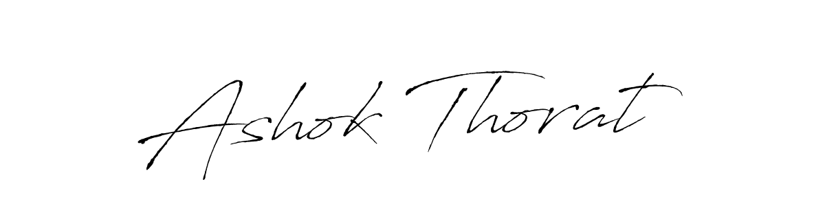 Design your own signature with our free online signature maker. With this signature software, you can create a handwritten (Antro_Vectra) signature for name Ashok Thorat. Ashok Thorat signature style 6 images and pictures png