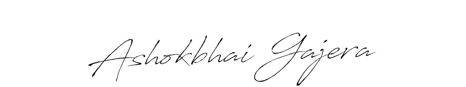 Also we have Ashokbhai Gajera name is the best signature style. Create professional handwritten signature collection using Antro_Vectra autograph style. Ashokbhai Gajera signature style 6 images and pictures png