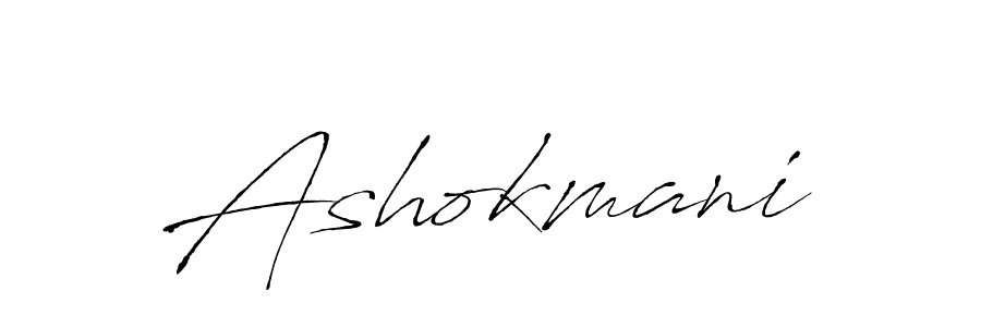 Also we have Ashokmani name is the best signature style. Create professional handwritten signature collection using Antro_Vectra autograph style. Ashokmani signature style 6 images and pictures png