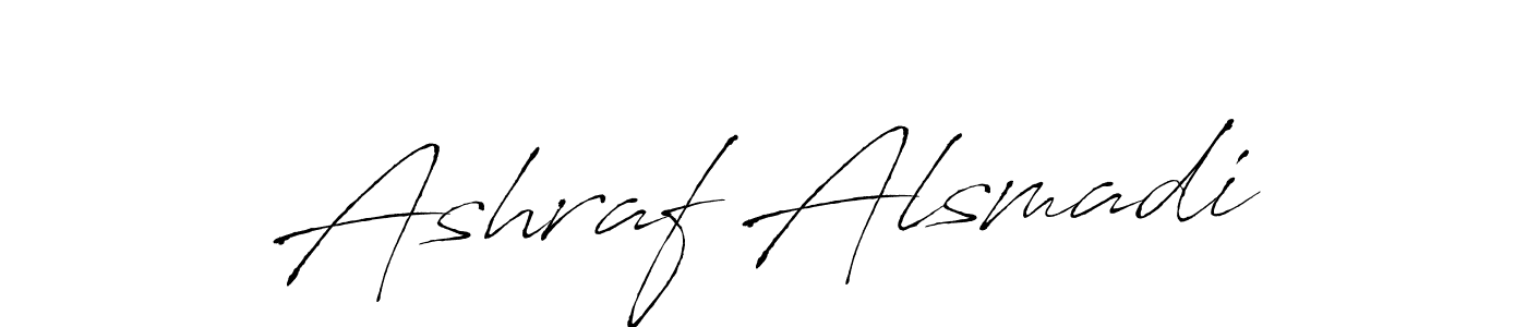 Similarly Antro_Vectra is the best handwritten signature design. Signature creator online .You can use it as an online autograph creator for name Ashraf Alsmadi. Ashraf Alsmadi signature style 6 images and pictures png