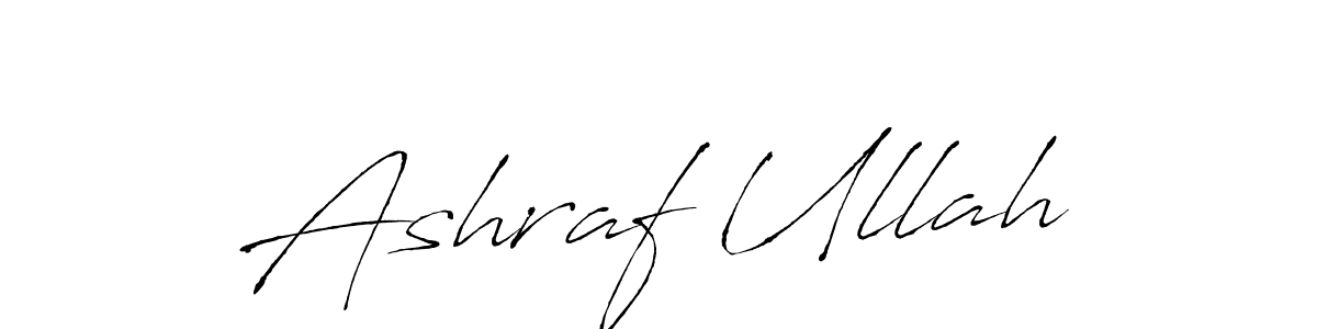 It looks lik you need a new signature style for name Ashraf Ullah. Design unique handwritten (Antro_Vectra) signature with our free signature maker in just a few clicks. Ashraf Ullah signature style 6 images and pictures png