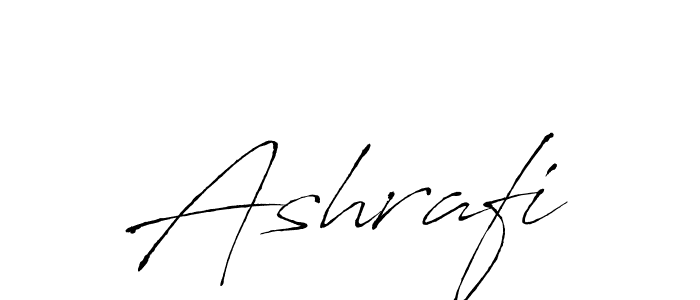 Make a beautiful signature design for name Ashrafi. With this signature (Antro_Vectra) style, you can create a handwritten signature for free. Ashrafi signature style 6 images and pictures png