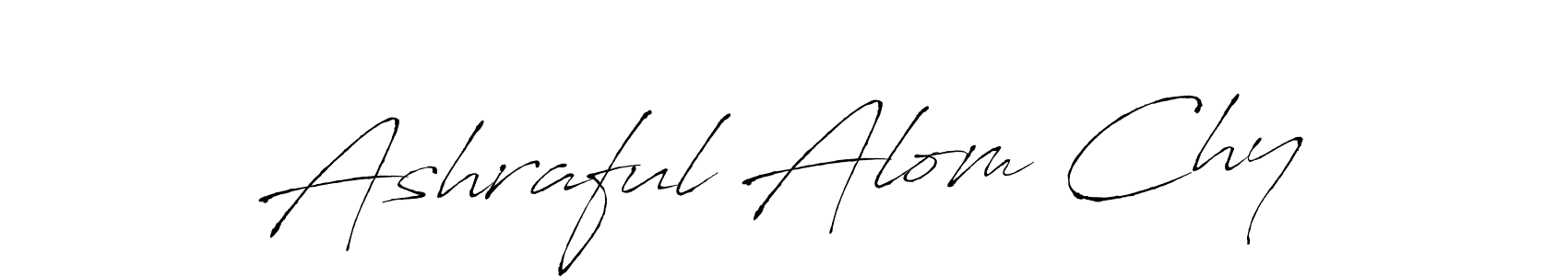 You should practise on your own different ways (Antro_Vectra) to write your name (Ashraful Alom Chy) in signature. don't let someone else do it for you. Ashraful Alom Chy signature style 6 images and pictures png