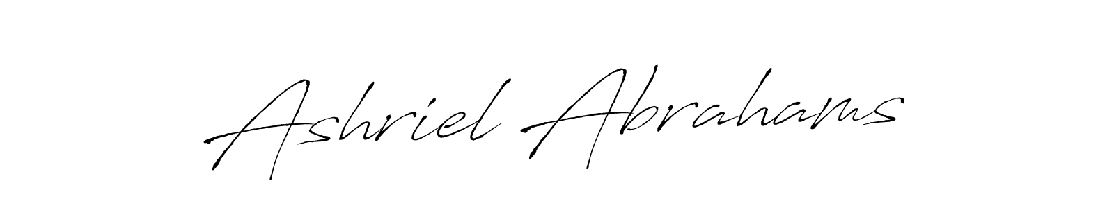 How to make Ashriel Abrahams signature? Antro_Vectra is a professional autograph style. Create handwritten signature for Ashriel Abrahams name. Ashriel Abrahams signature style 6 images and pictures png