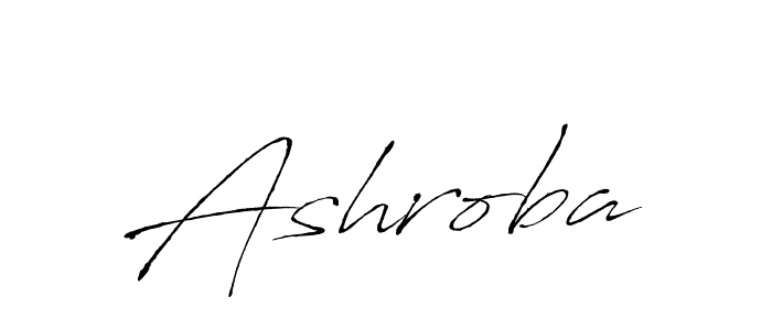 Antro_Vectra is a professional signature style that is perfect for those who want to add a touch of class to their signature. It is also a great choice for those who want to make their signature more unique. Get Ashroba name to fancy signature for free. Ashroba signature style 6 images and pictures png