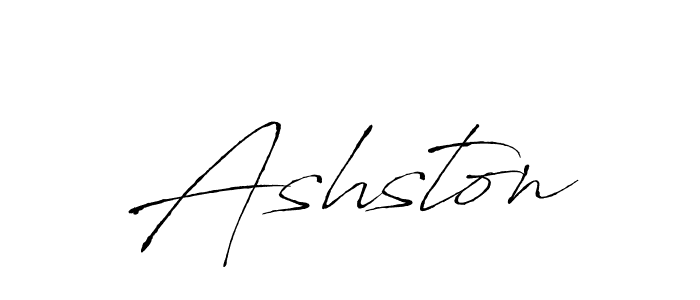 How to make Ashston signature? Antro_Vectra is a professional autograph style. Create handwritten signature for Ashston name. Ashston signature style 6 images and pictures png