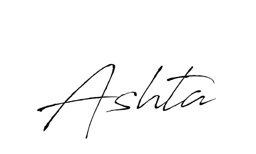 How to make Ashta name signature. Use Antro_Vectra style for creating short signs online. This is the latest handwritten sign. Ashta signature style 6 images and pictures png