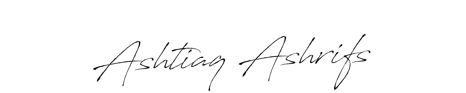 Create a beautiful signature design for name Ashtiaq Ashrifs. With this signature (Antro_Vectra) fonts, you can make a handwritten signature for free. Ashtiaq Ashrifs signature style 6 images and pictures png