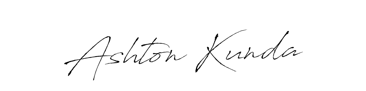 Similarly Antro_Vectra is the best handwritten signature design. Signature creator online .You can use it as an online autograph creator for name Ashton Kunda. Ashton Kunda signature style 6 images and pictures png