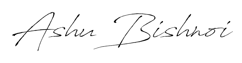 An effortless, minimalist signature concept for Ashu Bishnoi using Antro_Vectra design. Clean lines that look great on any document. Ashu Bishnoi signature style 6 images and pictures png