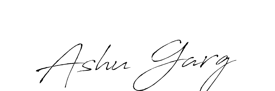 Make a beautiful signature design for name Ashu Garg. Use this online signature maker to create a handwritten signature for free. Ashu Garg signature style 6 images and pictures png