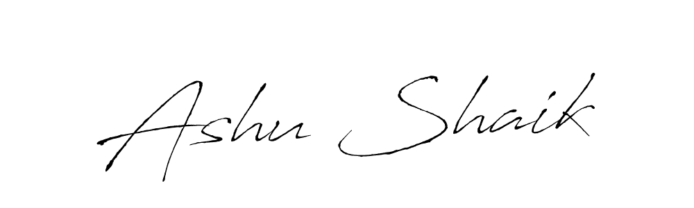 The best way (Antro_Vectra) to make a short signature is to pick only two or three words in your name. The name Ashu Shaik include a total of six letters. For converting this name. Ashu Shaik signature style 6 images and pictures png