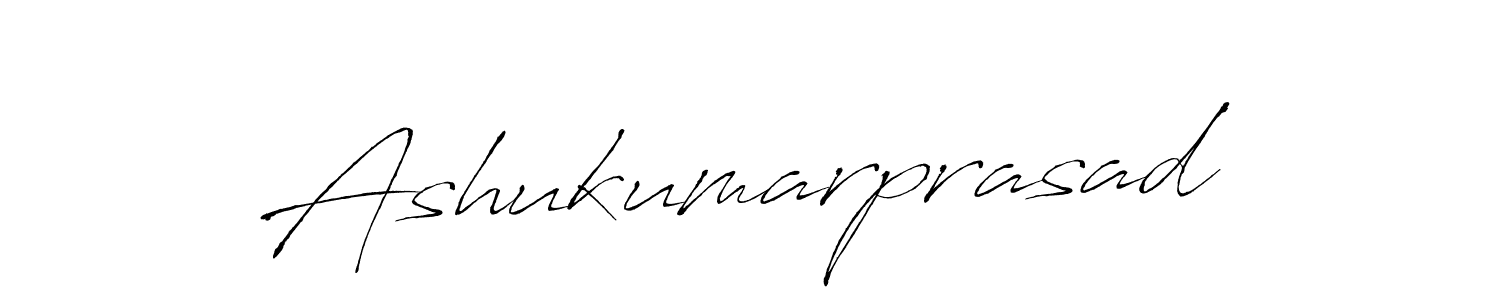 How to make Ashukumarprasad signature? Antro_Vectra is a professional autograph style. Create handwritten signature for Ashukumarprasad name. Ashukumarprasad signature style 6 images and pictures png