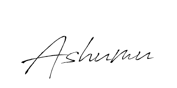 Ashumu stylish signature style. Best Handwritten Sign (Antro_Vectra) for my name. Handwritten Signature Collection Ideas for my name Ashumu. Ashumu signature style 6 images and pictures png