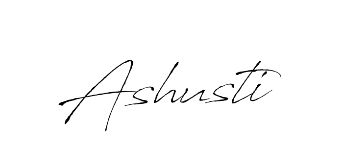 How to make Ashusti name signature. Use Antro_Vectra style for creating short signs online. This is the latest handwritten sign. Ashusti signature style 6 images and pictures png