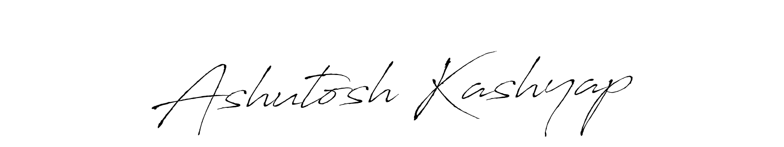 How to make Ashutosh Kashyap signature? Antro_Vectra is a professional autograph style. Create handwritten signature for Ashutosh Kashyap name. Ashutosh Kashyap signature style 6 images and pictures png