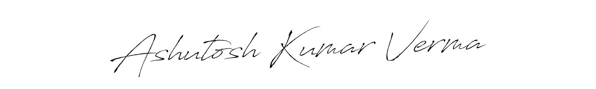 Make a beautiful signature design for name Ashutosh Kumar Verma. Use this online signature maker to create a handwritten signature for free. Ashutosh Kumar Verma signature style 6 images and pictures png