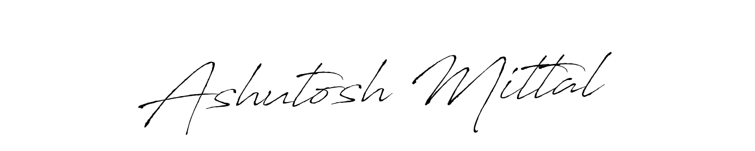 Ashutosh Mittal stylish signature style. Best Handwritten Sign (Antro_Vectra) for my name. Handwritten Signature Collection Ideas for my name Ashutosh Mittal. Ashutosh Mittal signature style 6 images and pictures png