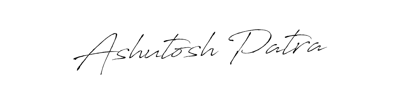 Make a beautiful signature design for name Ashutosh Patra. With this signature (Antro_Vectra) style, you can create a handwritten signature for free. Ashutosh Patra signature style 6 images and pictures png