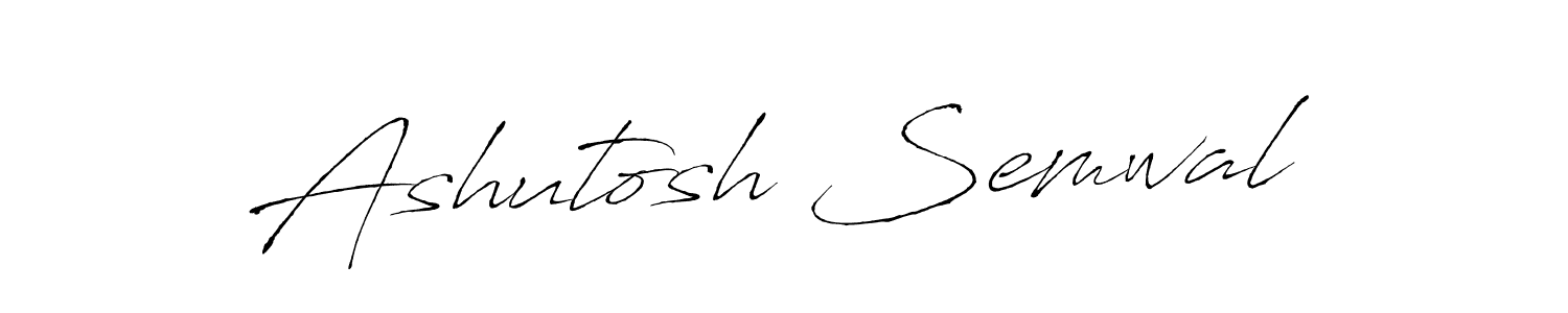 How to make Ashutosh Semwal signature? Antro_Vectra is a professional autograph style. Create handwritten signature for Ashutosh Semwal name. Ashutosh Semwal signature style 6 images and pictures png