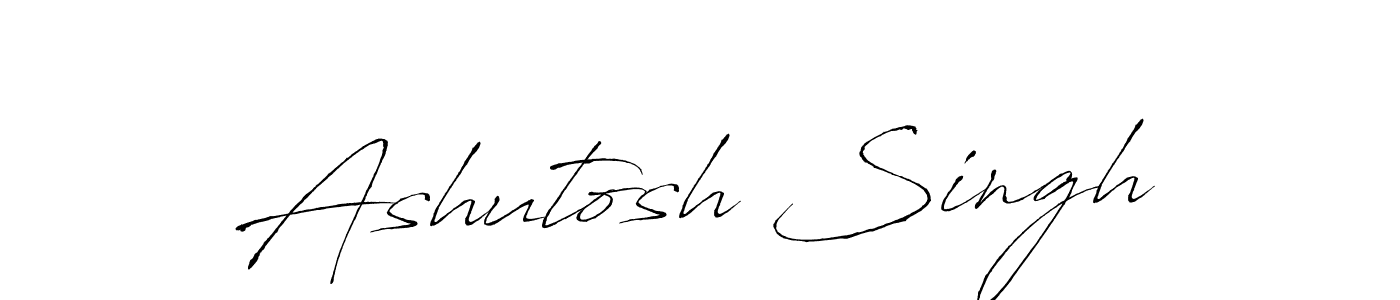 Use a signature maker to create a handwritten signature online. With this signature software, you can design (Antro_Vectra) your own signature for name Ashutosh Singh. Ashutosh Singh signature style 6 images and pictures png