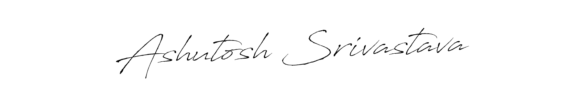 How to make Ashutosh Srivastava name signature. Use Antro_Vectra style for creating short signs online. This is the latest handwritten sign. Ashutosh Srivastava signature style 6 images and pictures png