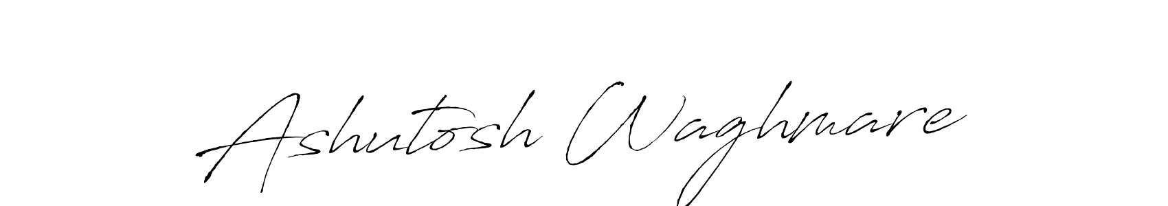 Also we have Ashutosh Waghmare name is the best signature style. Create professional handwritten signature collection using Antro_Vectra autograph style. Ashutosh Waghmare signature style 6 images and pictures png