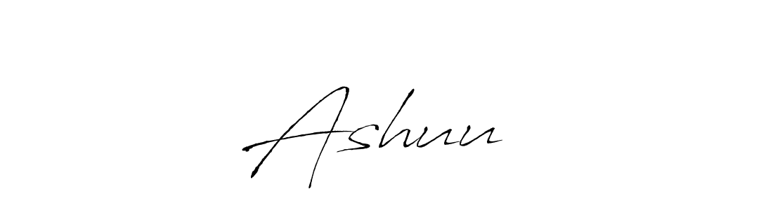 Use a signature maker to create a handwritten signature online. With this signature software, you can design (Antro_Vectra) your own signature for name Ashuu❤️. Ashuu❤️ signature style 6 images and pictures png