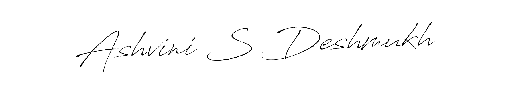 You should practise on your own different ways (Antro_Vectra) to write your name (Ashvini S Deshmukh) in signature. don't let someone else do it for you. Ashvini S Deshmukh signature style 6 images and pictures png