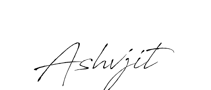 Make a beautiful signature design for name Ashvjit. With this signature (Antro_Vectra) style, you can create a handwritten signature for free. Ashvjit signature style 6 images and pictures png